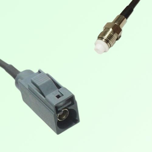 FAKRA SMB G 7031 grey Female Jack to FME Female Jack Cable FAKRA SMB G 7031 grey Female Jack to FME Female Jack Cable