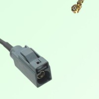 FAKRA SMB G 7031 grey Female Jack to IPEX Cable