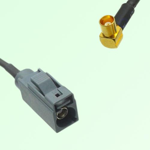 FAKRA SMB G 7031 grey Female Jack to MCX Female Jack Right Angle Cable FAKRA SMB G 7031 grey Female Jack to MCX Female Jack Right Angle Cable
