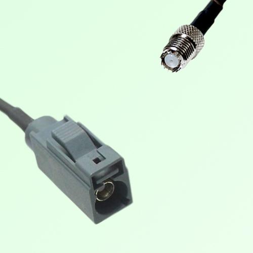 FAKRA SMB G 7031 grey Female Jack to Mini UHF Female Jack Cable FAKRA SMB G 7031 grey Female Jack to Mini UHF Female Jack Cable