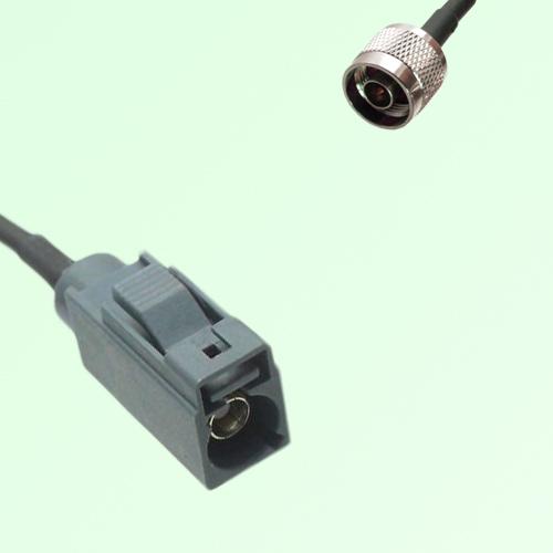 FAKRA SMB G 7031 grey Female Jack to N Male Plug Cable