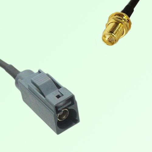 FAKRA SMB G 7031 grey Female Jack to RP SMA Bulkhead Female Jack Cable FAKRA SMB G 7031 grey Female Jack to RP SMA Bulkhead Female Jack Cable
