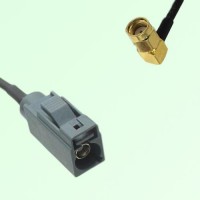 FAKRA SMB G 7031 grey Female Jack to RP SMA Male Plug RA Cable FAKRA SMB G 7031 grey Female Jack to RP SMA Male Plug RA Cable