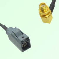 FAKRA SMB G 7031 grey Female Jack to SMA Bulkhead Female Jack RA Cable FAKRA SMB G 7031 grey Female Jack to SMA Bulkhead Female Jack RA Cable