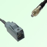 FAKRA SMB G 7031 grey Female Jack to TS9 Female Jack Cable