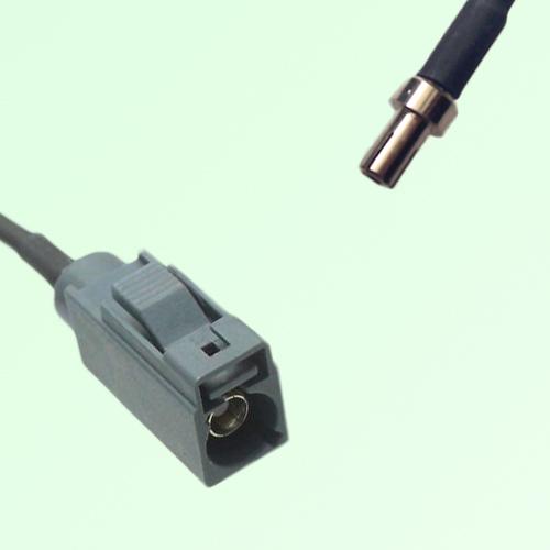 FAKRA SMB G 7031 grey Female Jack to TS9 Male Plug Cable