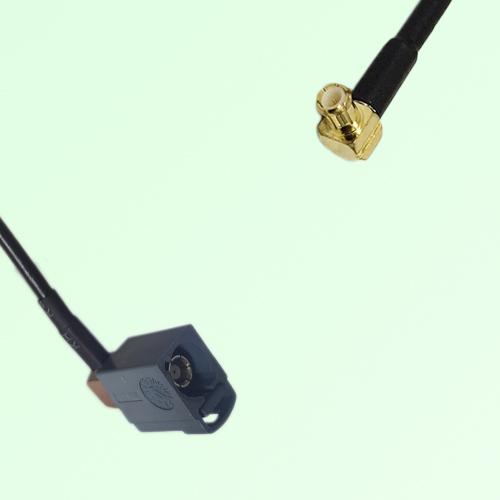 FAKRA SMB G 7031 grey Female Jack RA to MCX Male Plug RA Cable FAKRA SMB G 7031 grey Female Jack RA to MCX Male Plug RA Cable