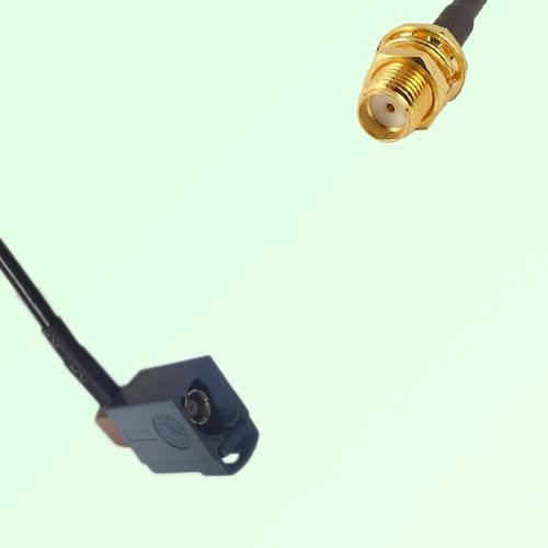FAKRA SMB G 7031 grey Female Jack RA to SMA Bulkhead Female Jack Cable FAKRA SMB G 7031 grey Female Jack RA to SMA Bulkhead Female Jack Cable