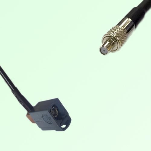 FAKRA SMB G 7031 grey Female Jack Right Angle to TS9 Female Jack Cable FAKRA SMB G 7031 grey Female Jack Right Angle to TS9 Female Jack Cable