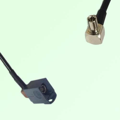 FAKRA SMB G 7031 grey Female Jack RA to TS9 Male Plug RA Cable FAKRA SMB G 7031 grey Female Jack RA to TS9 Male Plug RA Cable