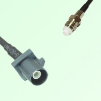 FAKRA SMB G 7031 grey Male Plug to FME Female Jack Cable FAKRA SMB G 7031 grey Male Plug to FME Female Jack Cable