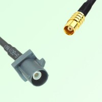 FAKRA SMB G 7031 grey Male Plug to MCX Female Jack Cable