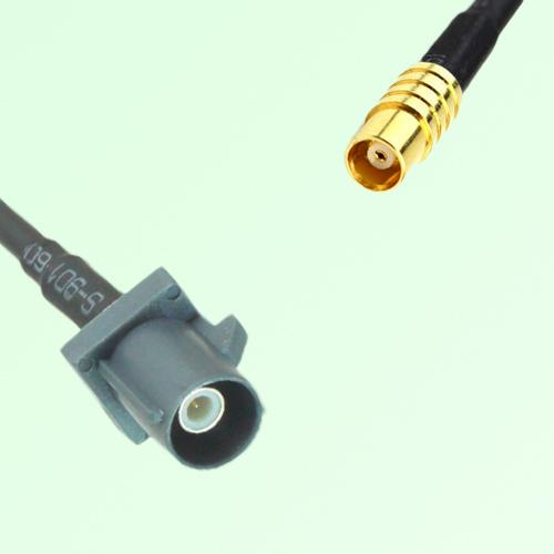 FAKRA SMB G 7031 grey Male Plug to MCX Female Jack Cable
