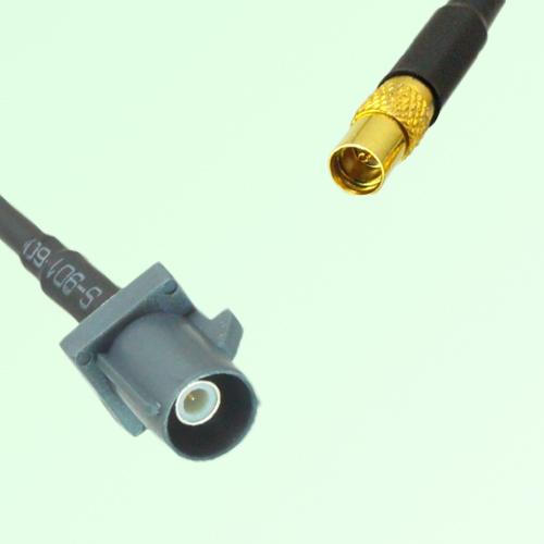FAKRA SMB G 7031 grey Male Plug to MMCX Female Jack Cable