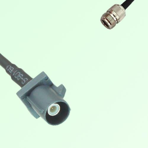 FAKRA SMB G 7031 grey Male Plug to N Female Jack Cable FAKRA SMB G 7031 grey Male Plug to N Female Jack Cable