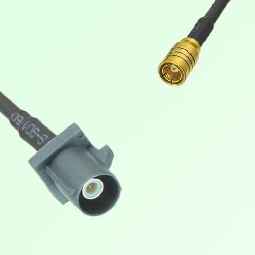 FAKRA SMB G 7031 grey Male Plug to SMB Female Jack Cable