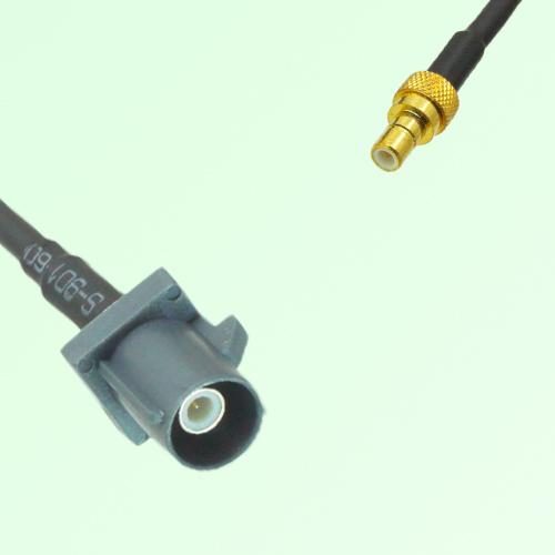 FAKRA SMB G 7031 grey Male Plug to SMB Male Plug Cable