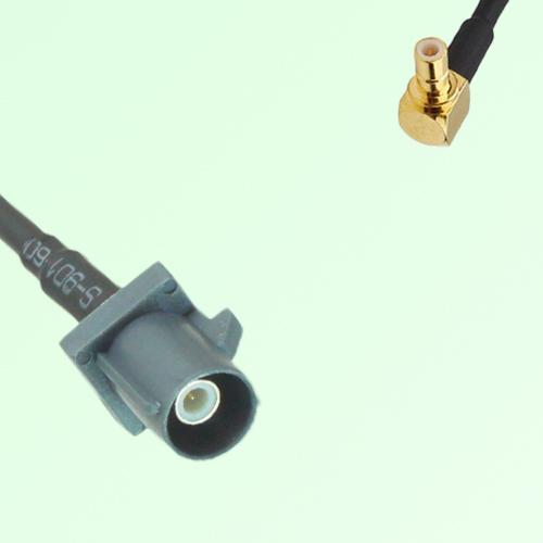 FAKRA SMB G 7031 grey Male Plug to SMB Male Plug Right Angle Cable FAKRA SMB G 7031 grey Male Plug to SMB Male Plug Right Angle Cable