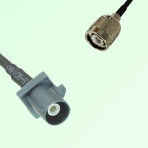 FAKRA SMB G 7031 grey Male Plug to TNC Male Plug Cable FAKRA SMB G 7031 grey Male Plug to TNC Male Plug Cable