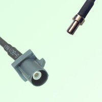 FAKRA SMB G 7031 grey Male Plug to TS9 Male Plug Cable