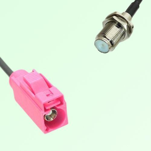 FAKRA SMB H 4003 violet Female Jack to F Bulkhead Female Jack Cable FAKRA SMB H 4003 violet Female Jack to F Bulkhead Female Jack Cable