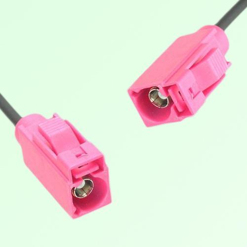 FAKRA SMB H 4003 violet Female Jack to H 4003 violet Female Jack Cable FAKRA SMB H 4003 violet Female Jack to H 4003 violet Female Jack Cable