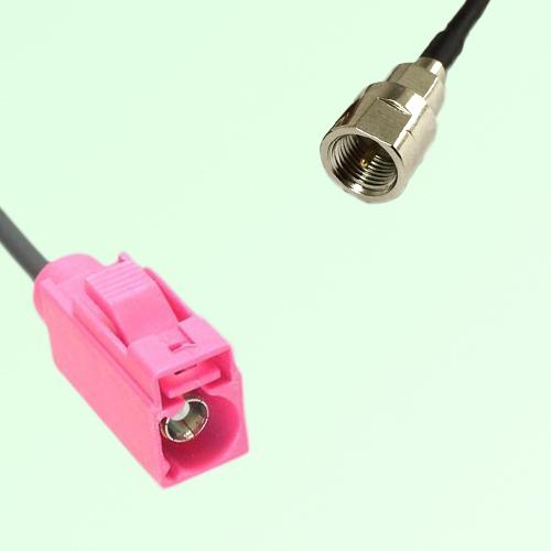 FAKRA SMB H 4003 violet Female Jack to FME Male Plug Cable