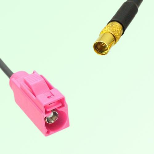 FAKRA SMB H 4003 violet Female Jack to MMCX Female Jack Cable