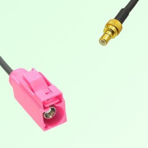 FAKRA SMB H 4003 violet Female Jack to SMB Male Plug Cable