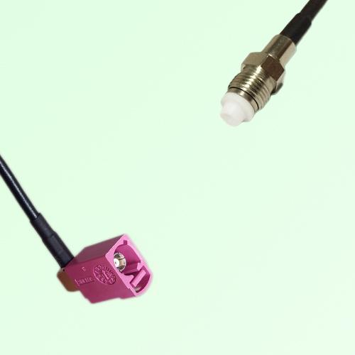 FAKRA SMB H 4003 violet Female Jack RA to FME Female Jack Cable FAKRA SMB H 4003 violet Female Jack RA to FME Female Jack Cable