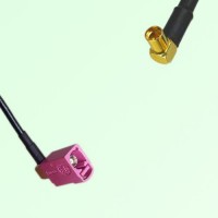 FAKRA SMB H 4003 violet Female Jack RA to MMCX Female Jack RA Cable