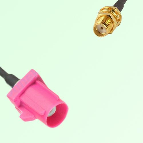 FAKRA SMB H 4003 violet Male Plug to SMA Bulkhead Female Jack Cable FAKRA SMB H 4003 violet Male Plug to SMA Bulkhead Female Jack Cable