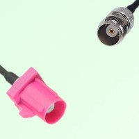 FAKRA SMB H 4003 violet Male Plug to TNC Female Jack Cable FAKRA SMB H 4003 violet Male Plug to TNC Female Jack Cable