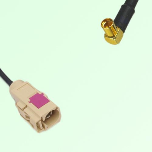 FAKRA SMB I 1001 beige Female Jack to MMCX Female Jack RA Cable FAKRA SMB I 1001 beige Female Jack to MMCX Female Jack RA Cable