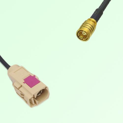 FAKRA SMB I 1001 beige Female Jack to SMB Female Jack Cable FAKRA SMB I 1001 beige Female Jack to SMB Female Jack Cable