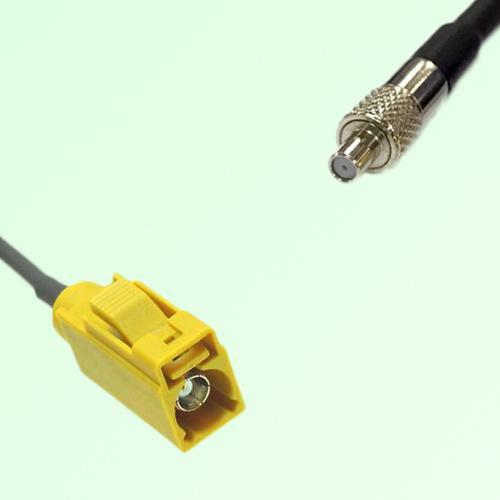FAKRA SMB K 1027 curry Female Jack to TS9 Female Jack Cable FAKRA SMB K 1027 curry Female Jack to TS9 Female Jack Cable
