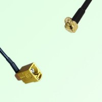 FAKRA SMB K 1027 curry Female Jack RA to MCX Male Plug RA Cable FAKRA SMB K 1027 curry Female Jack RA to MCX Male Plug RA Cable