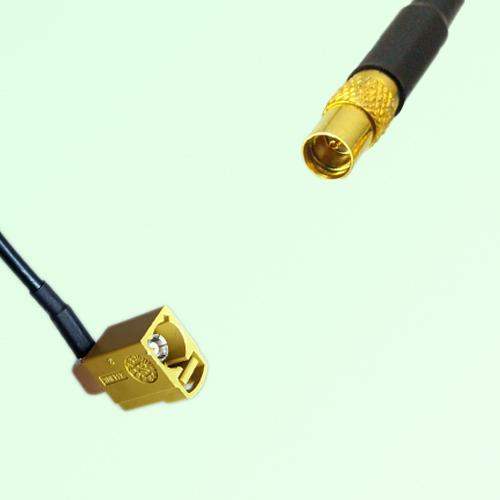 FAKRA SMB K 1027 Curry Female Jack RA to MMCX Female Jack Cable FAKRA SMB K 1027 Curry Female Jack RA to MMCX Female Jack Cable