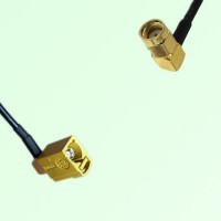 FAKRA SMB K 1027 curry Female Jack RA to RP SMA Male Plug RA Cable FAKRA SMB K 1027 curry Female Jack RA to RP SMA Male Plug RA Cable