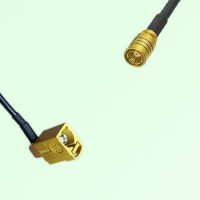 FAKRA SMB K 1027 Curry Female Jack RA to SMB Female Jack Cable FAKRA SMB K 1027 Curry Female Jack RA to SMB Female Jack Cable