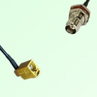 FAKRA SMB K 1027 curry Female Jack RA to TNC Bulkhead Female Cable FAKRA SMB K 1027 curry Female Jack RA to TNC Bulkhead Female Cable