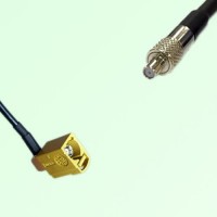 FAKRA SMB K 1027 curry Female Jack RA to TS9 Female Jack Cable FAKRA SMB K 1027 curry Female Jack RA to TS9 Female Jack Cable