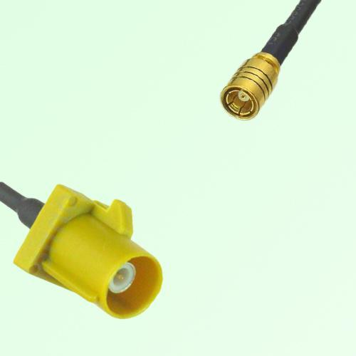 FAKRA SMB K 1027 Curry Male Plug to SMB Female Jack Cable FAKRA SMB K 1027 Curry Male Plug to SMB Female Jack Cable