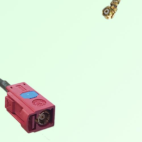 FAKRA SMB L 3002 carmin red Female Jack to IPEX Cable