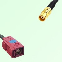 FAKRA SMB L 3002 carmin red Female Jack to MCX Female Jack Cable FAKRA SMB L 3002 carmin red Female Jack to MCX Female Jack Cable