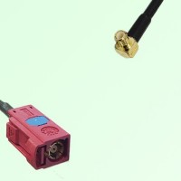 FAKRA SMB L 3002 carmin red Female Jack to MCX Male Plug RA Cable FAKRA SMB L 3002 carmin red Female Jack to MCX Male Plug RA Cable