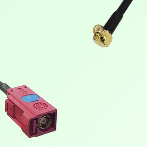 FAKRA SMB L 3002 carmin red Female Jack to MCX Male Plug RA Cable FAKRA SMB L 3002 carmin red Female Jack to MCX Male Plug RA Cable
