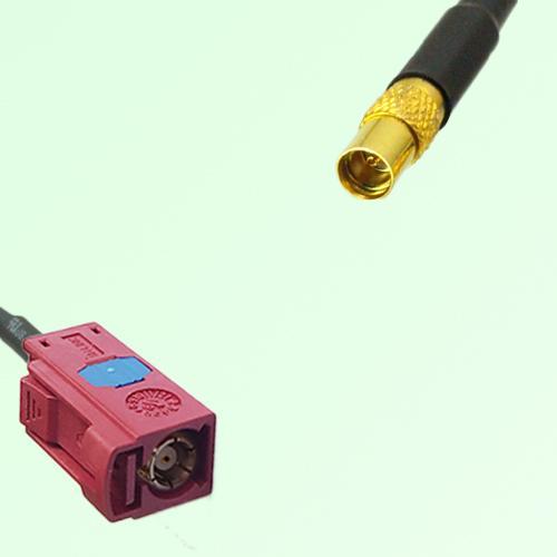 FAKRA SMB L 3002 carmin red Female Jack to MMCX Female Jack Cable