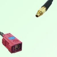 FAKRA SMB L 3002 carmin red Female Jack to MMCX Male Plug Cable FAKRA SMB L 3002 carmin red Female Jack to MMCX Male Plug Cable