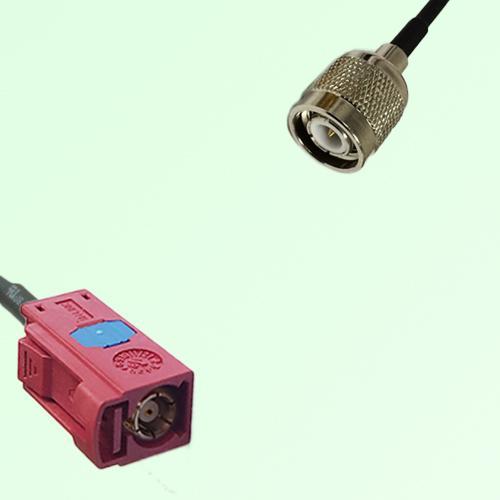 FAKRA SMB L 3002 carmin red Female Jack to TNC Male Plug Cable FAKRA SMB L 3002 carmin red Female Jack to TNC Male Plug Cable